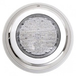 Накладной светодиодный прожектор Нержав. сталь. W602, LED, белый холодный, накладной, бетон, 25Вт, 12В AC, AISI-304